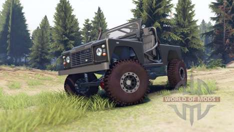 Land Rover Defender 90 [open top] for Spin Tires