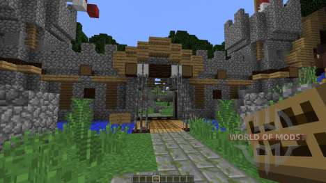 Medieval town for Minecraft