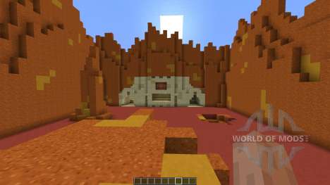 Red Cliffs for Minecraft