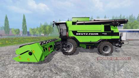 Deutz-Fahr 7545 RTS v1.2.8 for Farming Simulator 2015