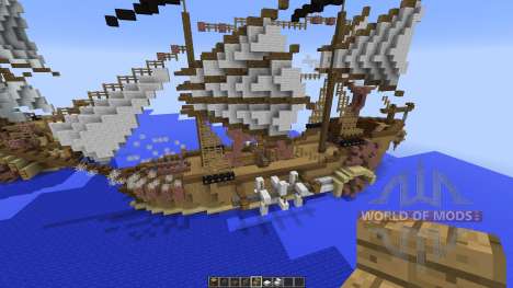 7 ships for Minecraft