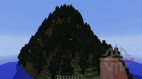 The 5 mountains for Minecraft