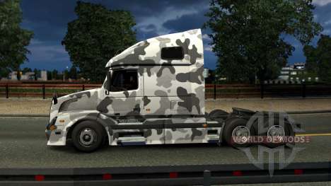 Volvo VNL 670 Urban Camo Skin for Euro Truck Simulator 2