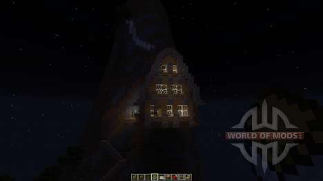 Medieval Mountain House for Minecraft