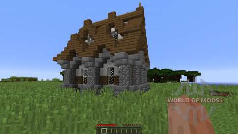 Medieval House new for Minecraft