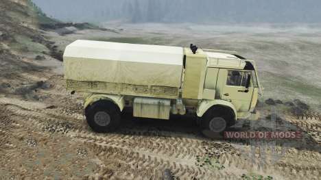 KamAZ 4911 Rally Extreme for Spin Tires