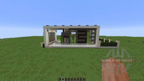 Contrast A Minimal Modern Home for Minecraft