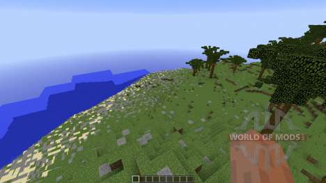 Custom Terrain Volcanic Island for Minecraft