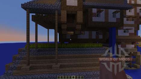 Small Flowing Steampunk Farm for Minecraft