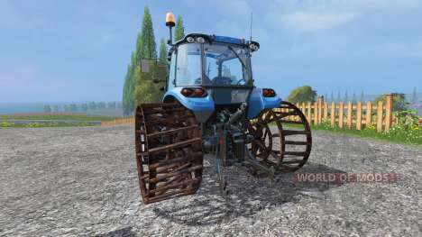 New Holland T4.75 v2.0 with steel wheels for Farming Simulator 2015