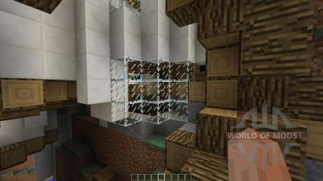 Circumflex Modern Water Mill House for Minecraft