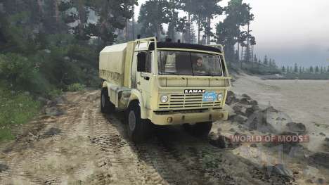 KamAZ 4911 Rally Extreme for Spin Tires