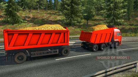 KAMAZ tandem for Euro Truck Simulator 2