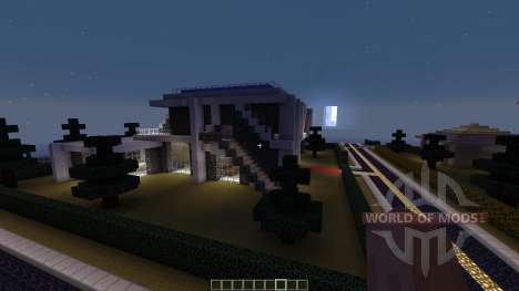 Village of Modern Houses for Minecraft