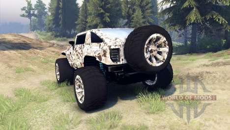 Hummer HX v2.0 for Spin Tires