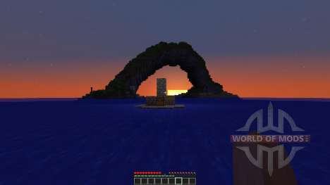 Ender Island A Difficult Island Survival Map for Minecraft