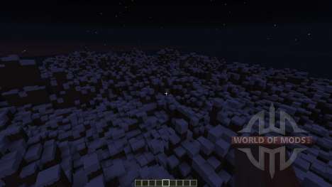 Snowy Mountain range for Minecraft