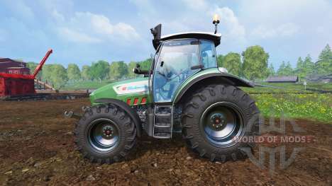 Hurlimann XM 4Ti [lime edition] for Farming Simulator 2015