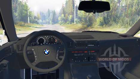 BMW 525iX (E34) Touring for Spin Tires