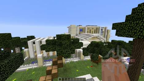 Modern Island Mansion for Minecraft
