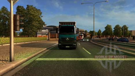 Mersedes-Benz Antos 12 for Euro Truck Simulator 2
