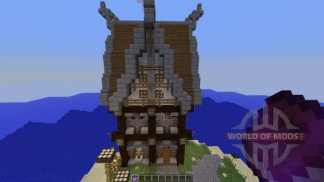 Steampunk Airship Of Thernop for Minecraft