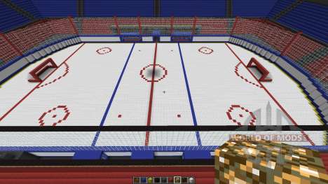 Oustanding Outdoor Hockey Arena for Minecraft