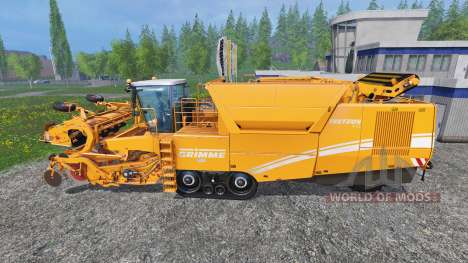 Grimme Tectron 415 [orange edition] for Farming Simulator 2015