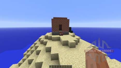 Survival Island STEVE STYLE for Minecraft