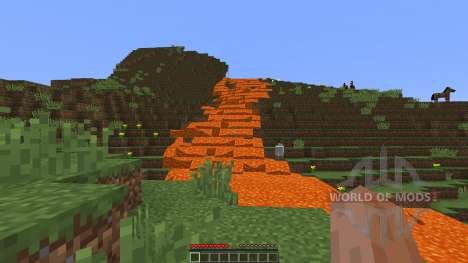 Giant volcano for Minecraft