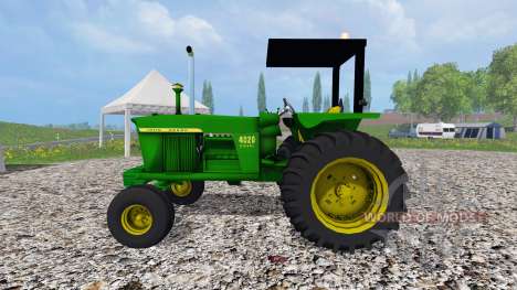 John Deere 4020 diesel for Farming Simulator 2015