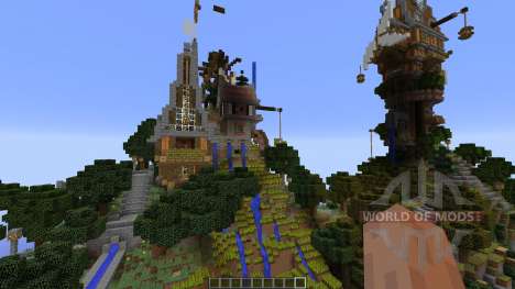 Steampunk ISland for Minecraft