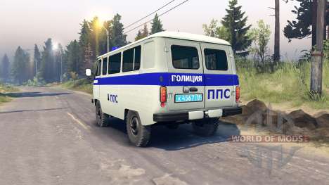UAZ-3909 PPP for Spin Tires