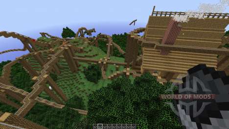 The Lost Island Adventure Coaster for Minecraft