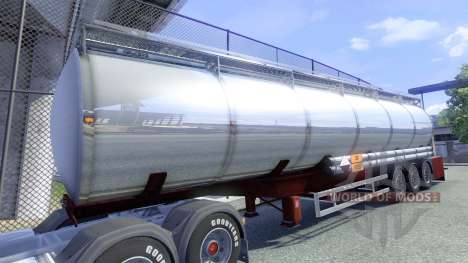 Trailers Techno Chemicals for Euro Truck Simulator 2