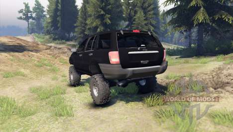 Jeep Grand Cherokee ZJ for Spin Tires