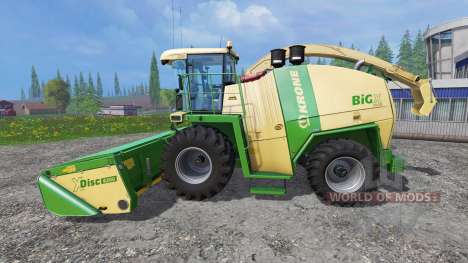 Krone Big X 1100 [original colors] for Farming Simulator 2015