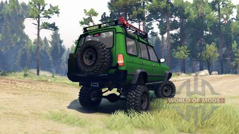 Land Rover Discovery for Spin Tires
