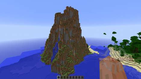 Aero Island Custom Island Landscape for Minecraft