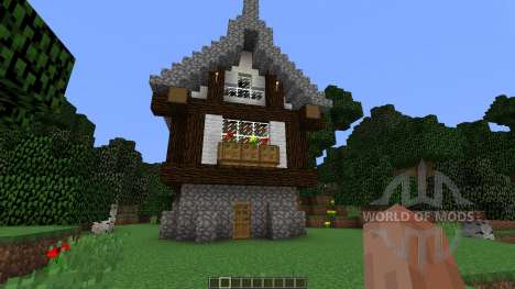 Medieval House map for Minecraft