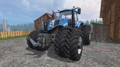 New Holland T8.435 v2.0 for Farming Simulator 2015