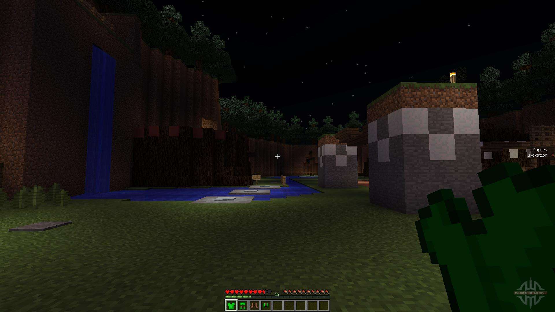 Kokiri Forest and Inside the Deku Tree Minecraft Map