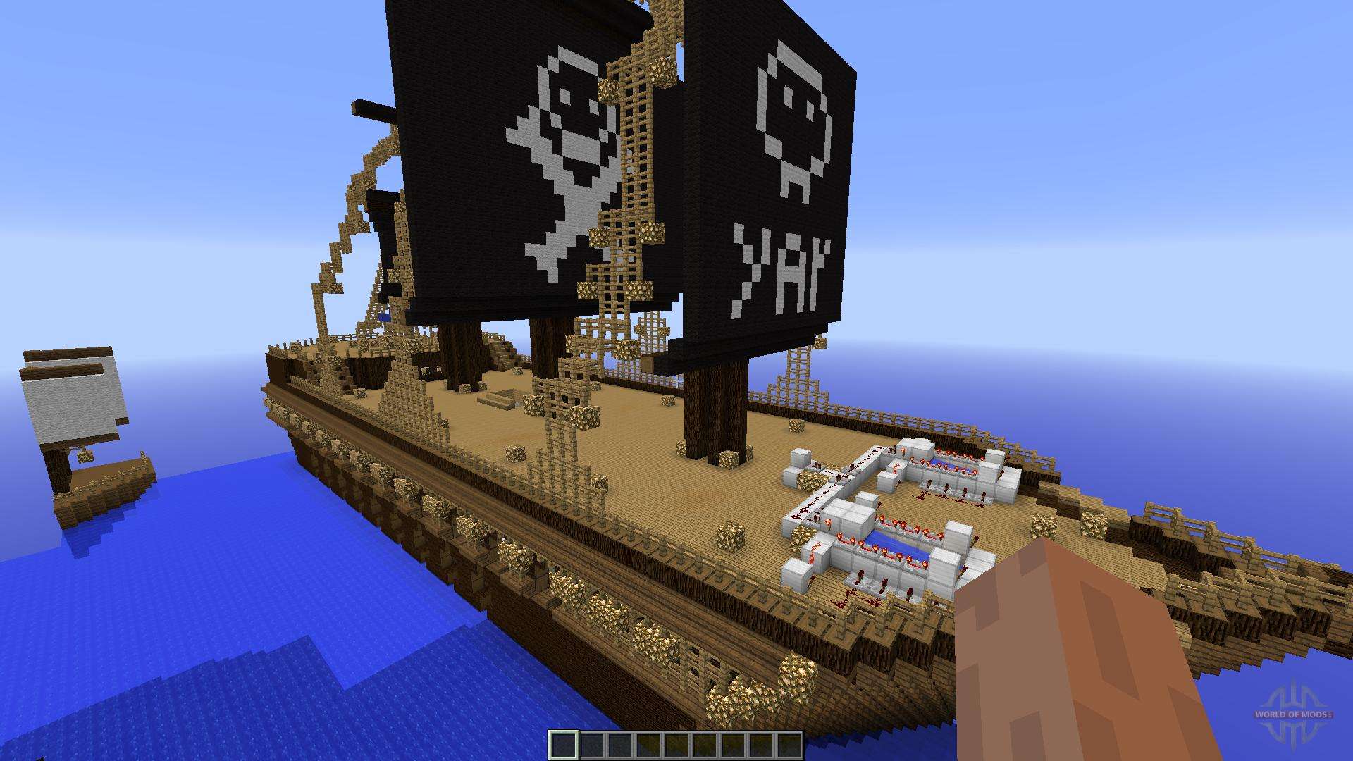 minecraft pirate ships