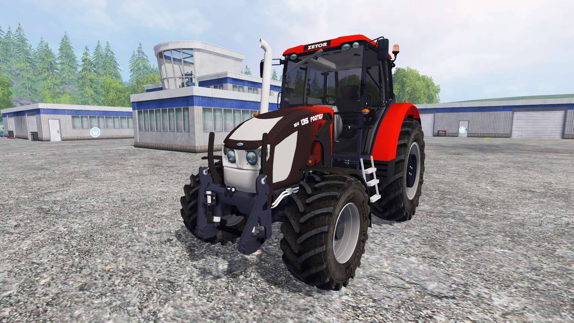 Tekstschrijver Zuidelijk Leeg de prullenbak Zetor Forterra 135 HSX for Farming Simulator 2015