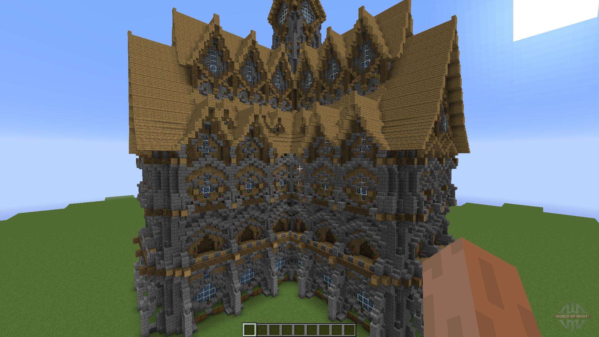 medieval house in minecraft