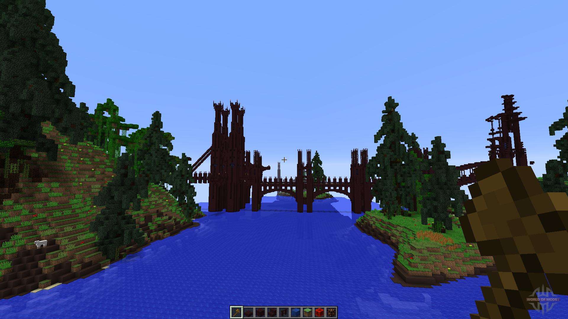 What is the title of this picture ? Dragon Fortress for Minecraft