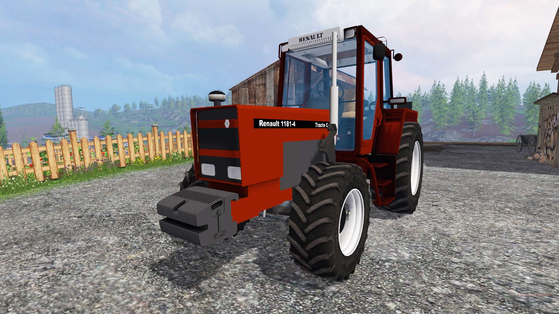 Renault 1181-4 For Farming Simulator 2015