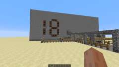 Digital Display Clock for Minecraft