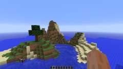 Tropical survival island for Minecraft