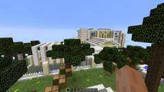 Modern Island Mansion for Minecraft